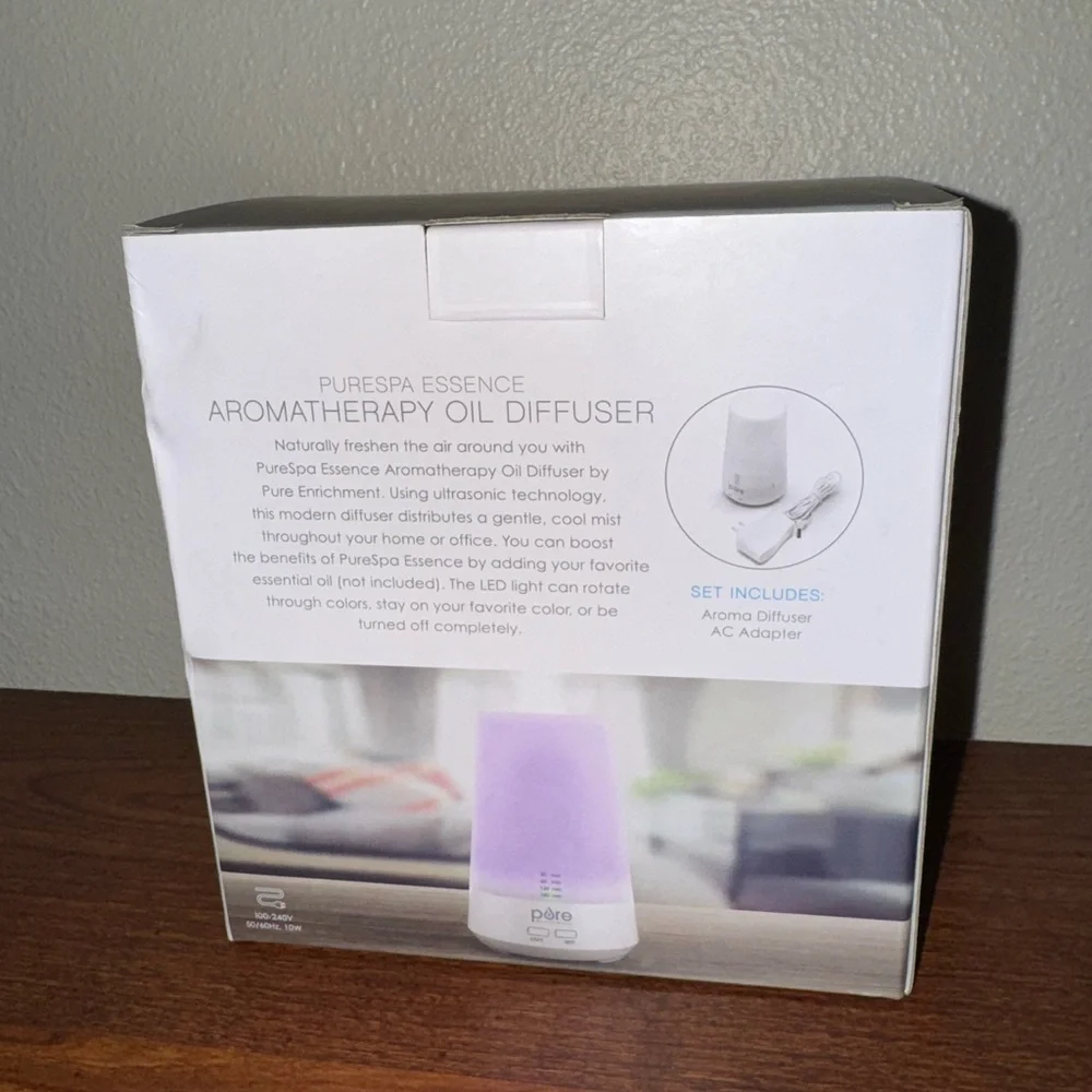 Pure Enrichment PureSpa Essence Aromatherapy Oil Diffuser